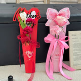 Load image into Gallery viewer, 10pcs Mother’s Day Single Flower Bouquet Carrier