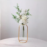Load image into Gallery viewer, Iron Glass Test Tube Flower Vase