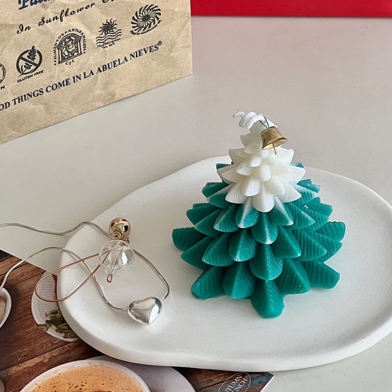 Snowy Christmas Tree Scented Candle
