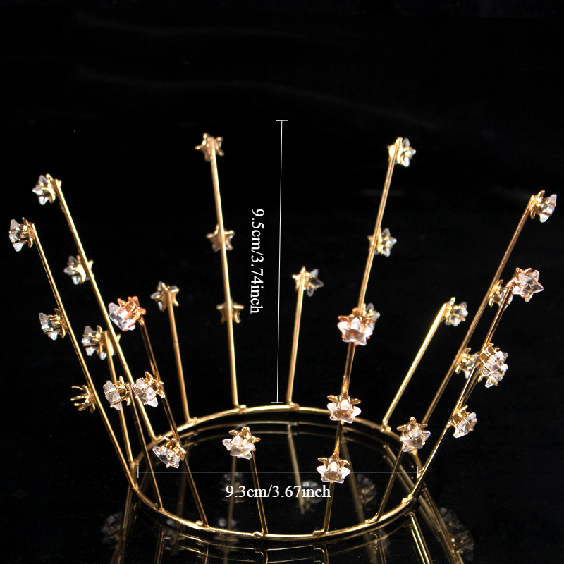 Plastic Crown for Bouquets Decoration Pack 10