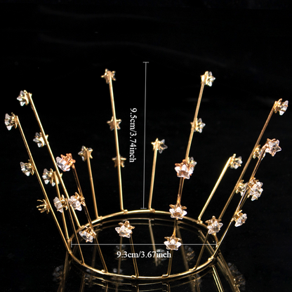 Plastic Crown for Bouquets Decoration Pack 10
