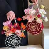 Load image into Gallery viewer, Camellia Pearl Handle Floral Gift Box