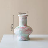 Load image into Gallery viewer, Modern Watercolor Marble Ceramic Vase