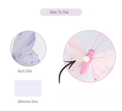 6pcs Lifelike Color Butterflies for DIY Crafts