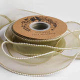 Load image into Gallery viewer, Pearl-edged Ruffled Wave Ribbon (4cmx5Yd)