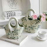 Load image into Gallery viewer, Elegant Handbag-Shaped Ceramic Vase