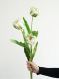 Load image into Gallery viewer, PU Real Touch Parrot Tulip Flower 63cmH