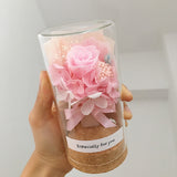 Load image into Gallery viewer, Mini Preserved Flower Bouquet Wish Bottle