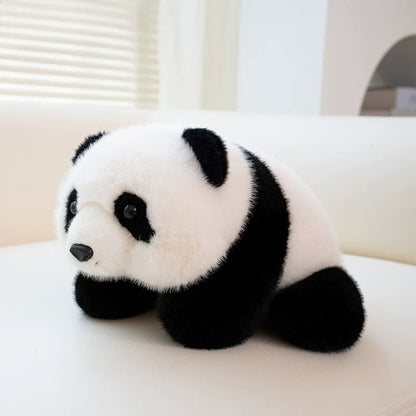 8" Ultra-Soft Lying Panda Plush Toy