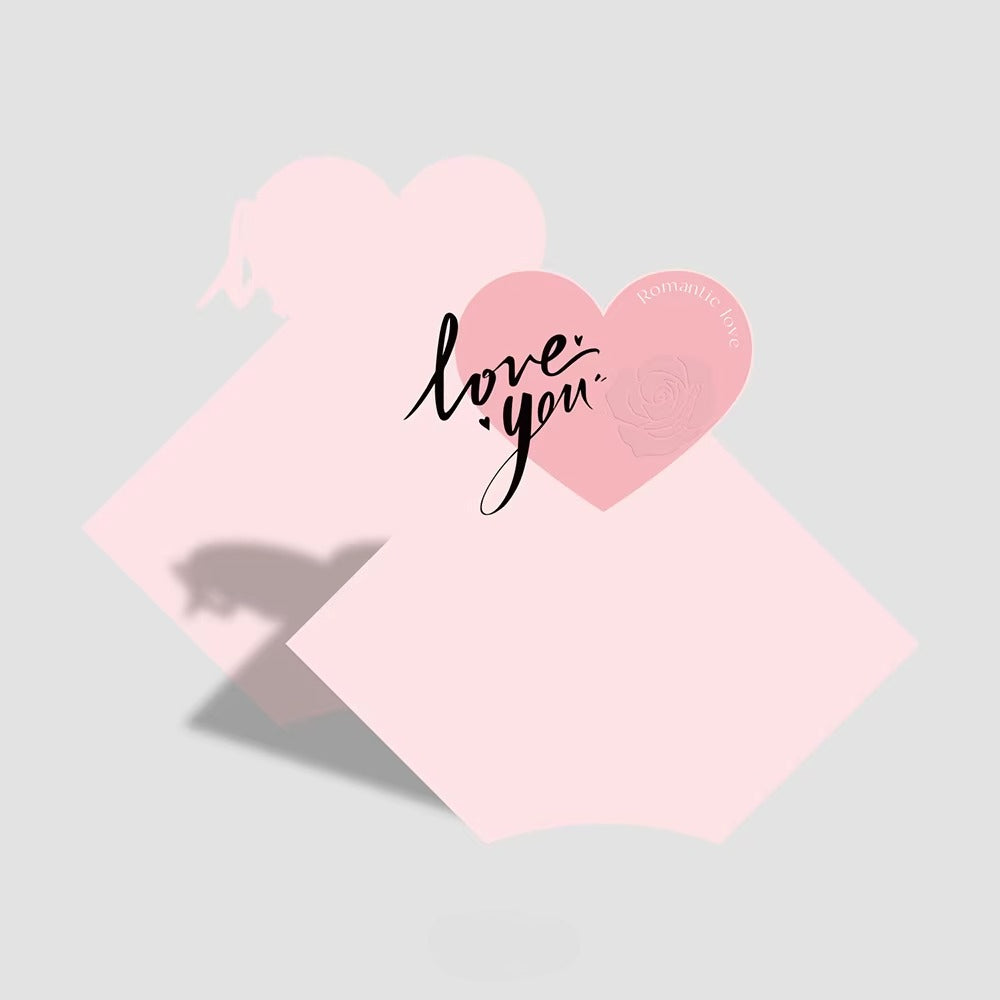 10pc Valentine’s Day Rose Bouquet Wrap Paper