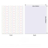 Load image into Gallery viewer, 20pcs Floral &amp; Striped Kraft Flower Paper (38x50cm)