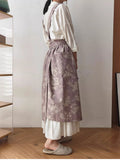 Load image into Gallery viewer, Linen-Cotton Vintage Floral Florist Apron