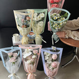 Load image into Gallery viewer, Transparent Bouquets Bags with Frame Pack 50