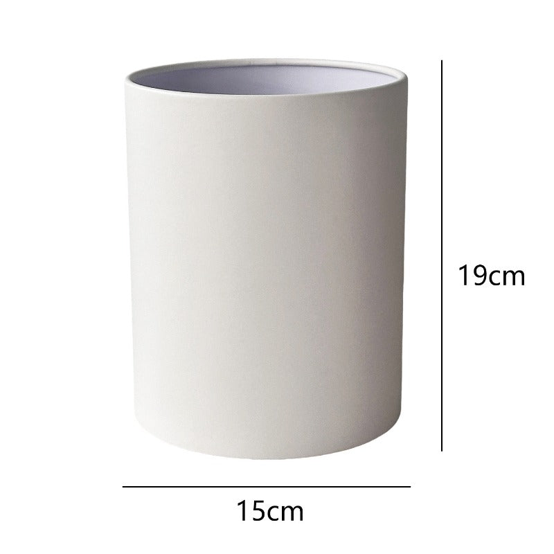 Minimalist Solid Color Round Flower Gift Box