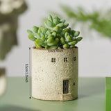 Load image into Gallery viewer, Cute Seaside Cottage Ceramic Succulent Pot