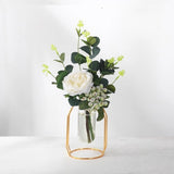 Load image into Gallery viewer, Iron Glass Test Tube Flower Vase