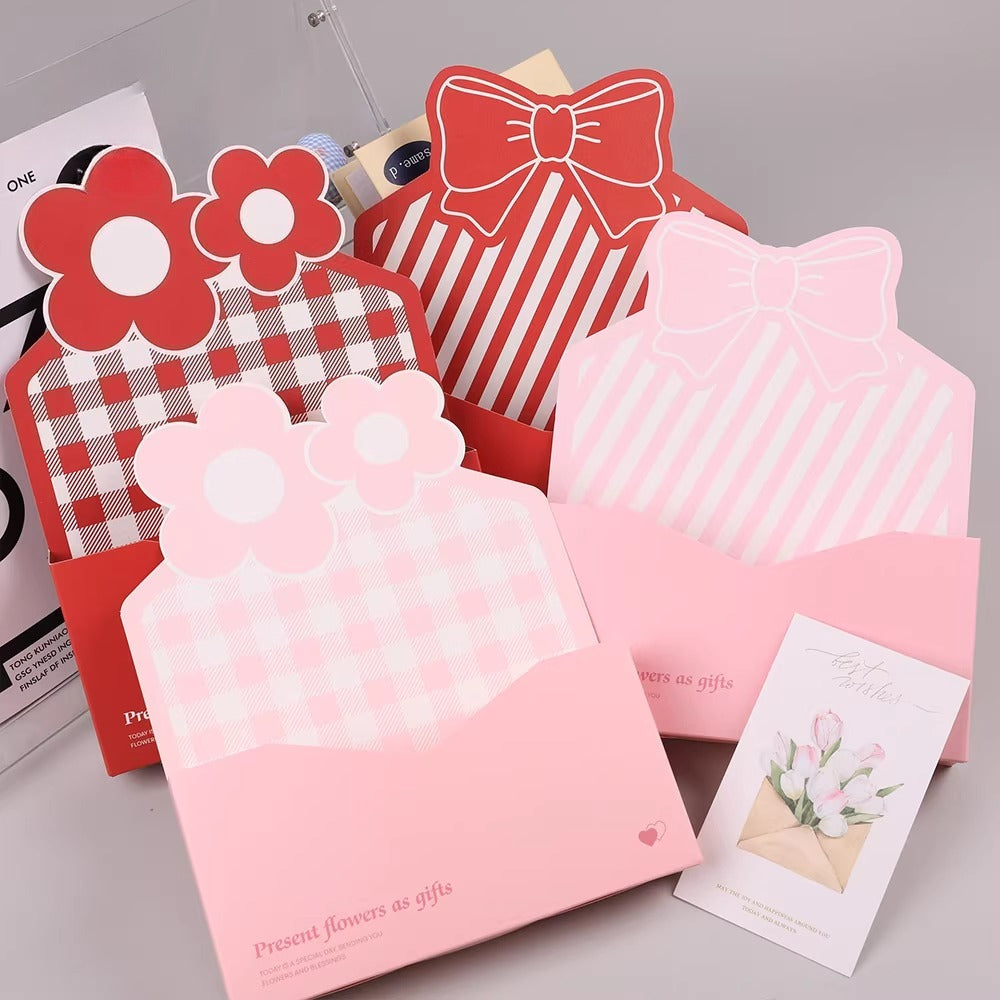 10pcs Envelope Floral Arrangement Gift Box