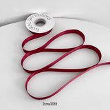 Load image into Gallery viewer, Burgundy Valentine’s Day Florist Ribbon