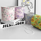 Load image into Gallery viewer, Floral Print Round Plastic Flower Gift Box