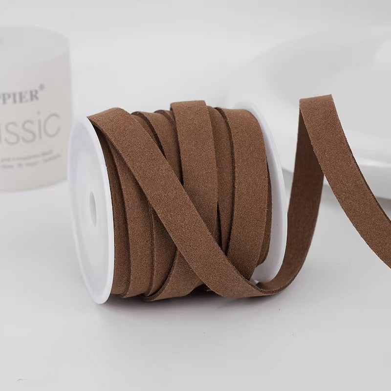 Faux Suede Gift Ribbon (1cmx5Yd)