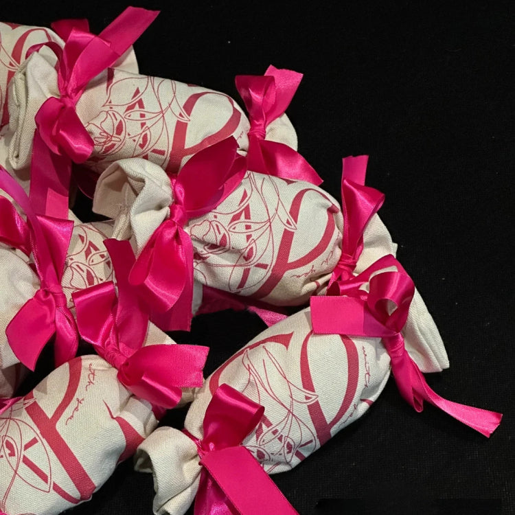 50 sacs cadeaux personnalisés en toile écologique
