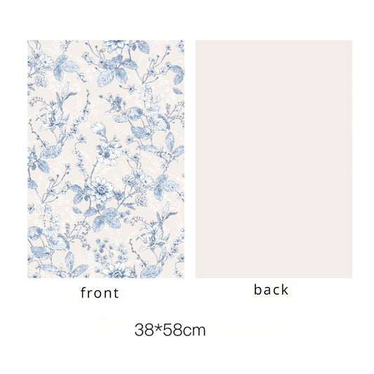 10pcs Mother's Day Vintage Floral Wrap Paper (38x58cm)