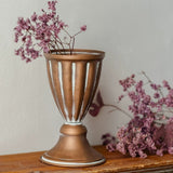 Load image into Gallery viewer, Rustic Antique Bronze Iron Urn Vase