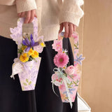 Load image into Gallery viewer, 10pcs Spring Inspired Flower Wrap Bags