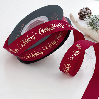 24 Yards Christmas Satin Ribbon for Crafts