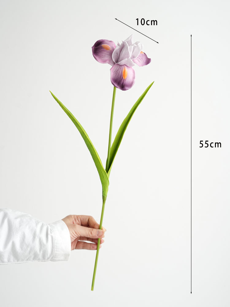 26" Real Touch Artificial Iris Stem