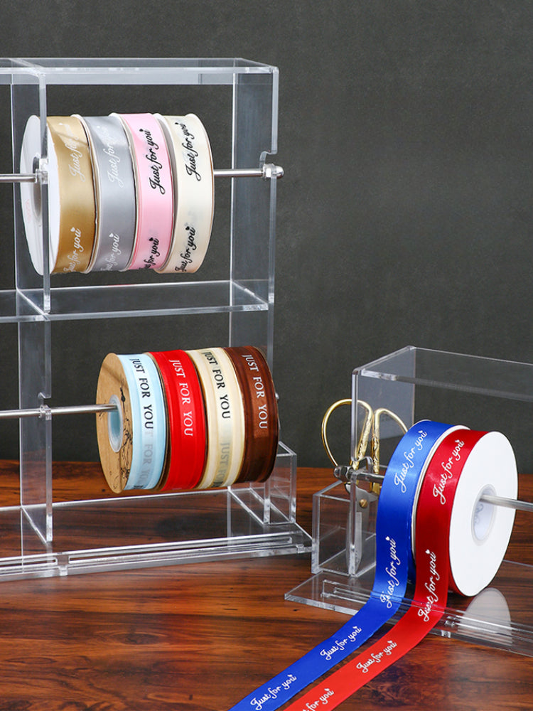 Transparent Acrylic Ribbon Holder Organizer