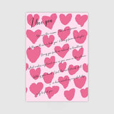 Load image into Gallery viewer, 20pcs Love Letter Flower Wrap Paper (35x50cm)