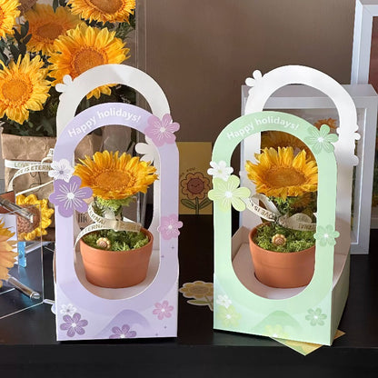 10pcs Gift Potted Plants Packaging Box