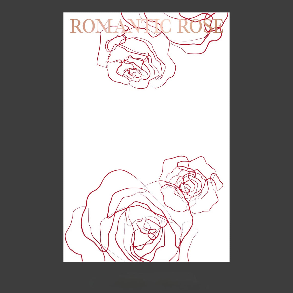 20pcs Romantic Rose Floral Wrap Paper (30x45cm)