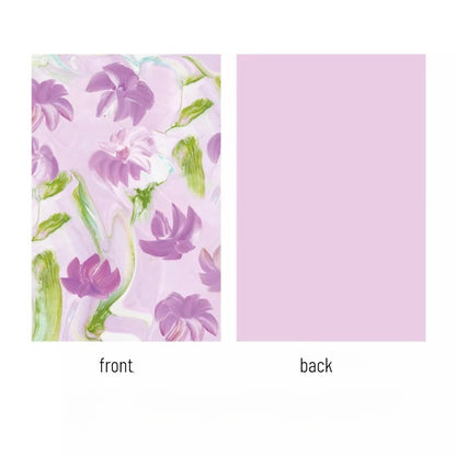 10pcs Artistic Print Floral Wrap Paper (38x58cm)