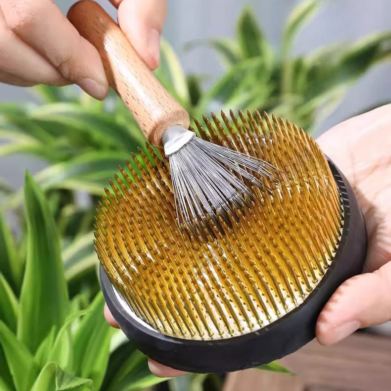 Kenzan Flower Frog Cleaning Rake