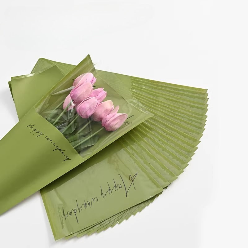 40pcs Kraft Paper Bouquet Wrapping Bags Floral Supplies Store 40pcs Kraft Paper Bouquet Wrapping Bags Floral Supplies Store