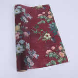 Load image into Gallery viewer, Floral Printed Non-woven Fabric Roll (48cmx5Yd)