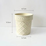 Load image into Gallery viewer, Ice Cream Cone Ceramic Flower Vase
