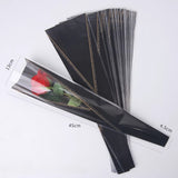 Load image into Gallery viewer, 50pcs Single Rose Plastic Packaging Bags