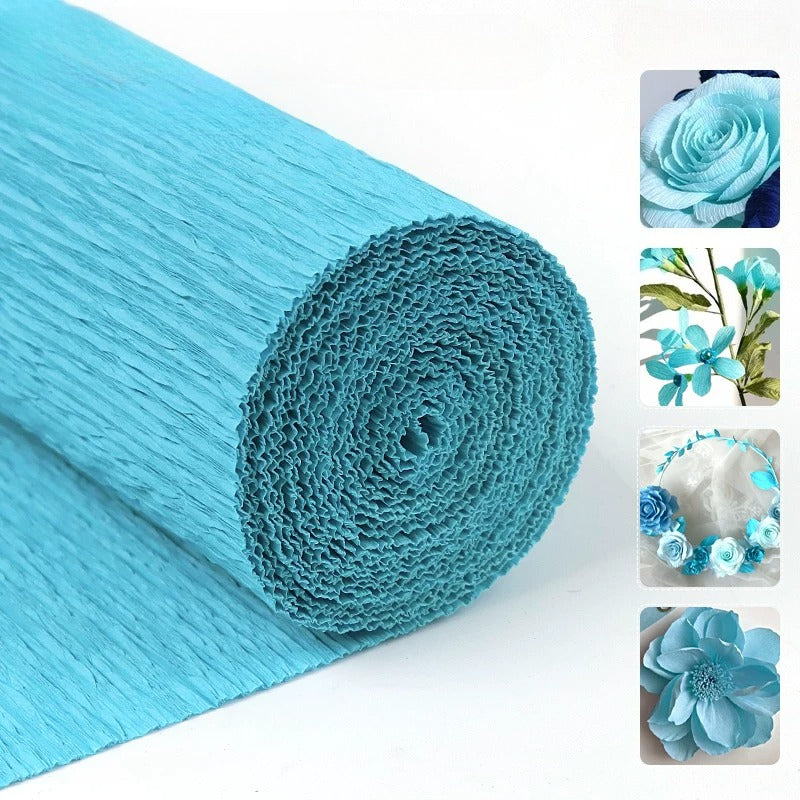 Colored Crepe Paper for DIY Paper Flowers