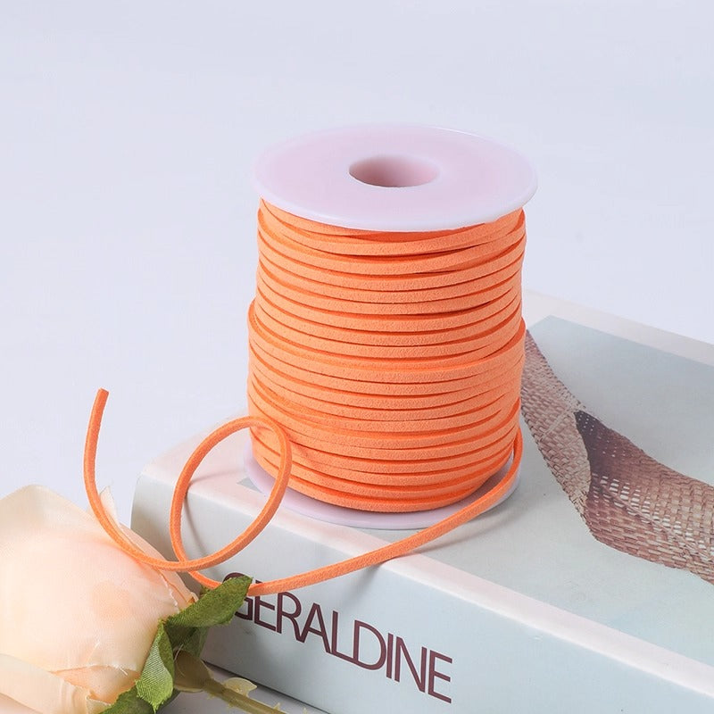 Suede Cord Faux Leather String (2.5mmx50Yd)