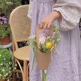 Load image into Gallery viewer, 20Pcs Kraft Paper Flower Bouquets Bags with Handle