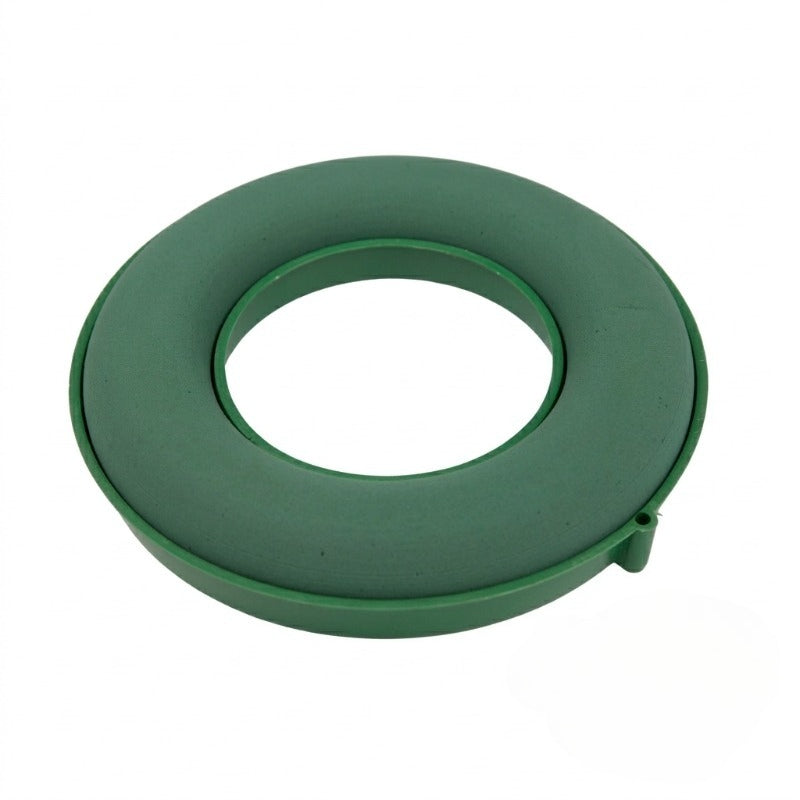 Domed Floral Foam Ring with Plastic Film