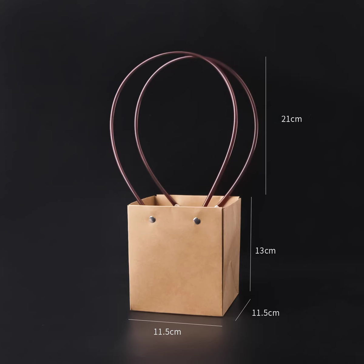 Waterproof Kraft Paper Flower Bags Pack 10
