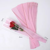 Load image into Gallery viewer, 50pcs Single Rose Plastic Packaging Bags