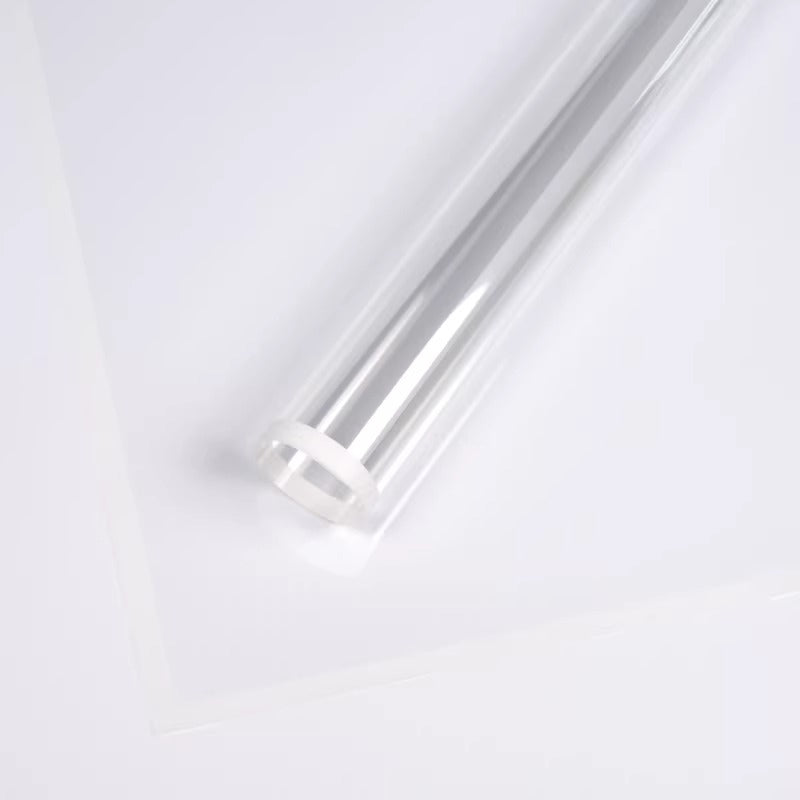 20pcs Bordered Clear Cellophane Wrap (58x58cm)