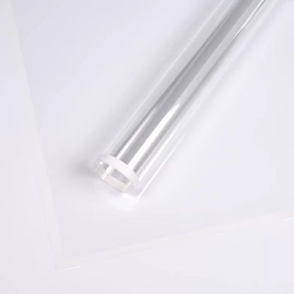 20pcs Bordered Clear Cellophane Wrap (58x58cm)
