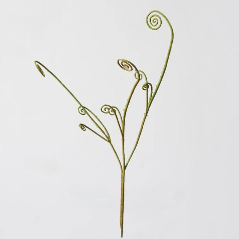 Artificial Green Fiddlehead Fern Plant