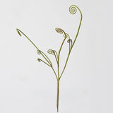 Load image into Gallery viewer, Artificial Green Fiddlehead Fern Plant